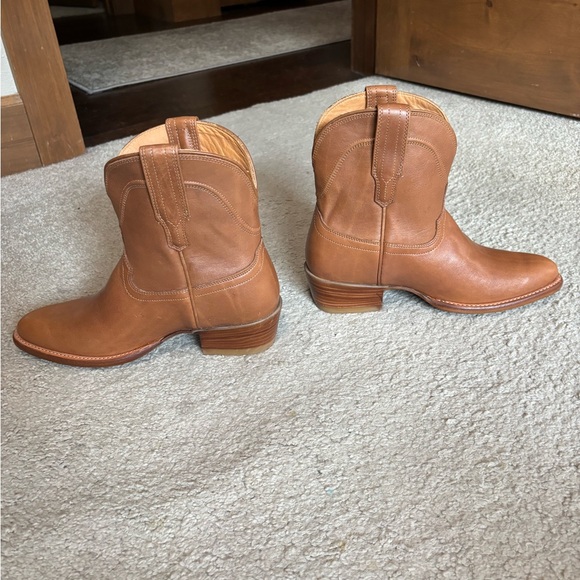 Tecovas The Penny Bootie NWT - Sz 7.5 - Desert Tan Calf - Picture 6 of 16